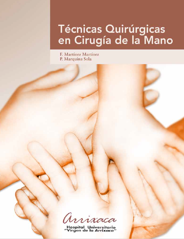 Libro cirugía de mano